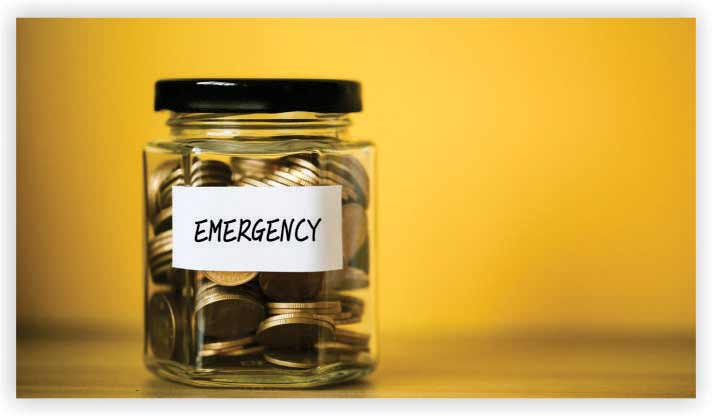 Consider using your emergency fund