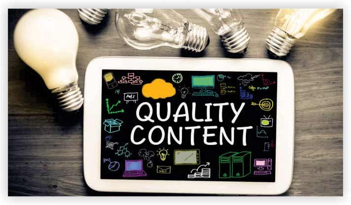 FOCUS ON QUALITY CONTENT WITH SCALABILITY
