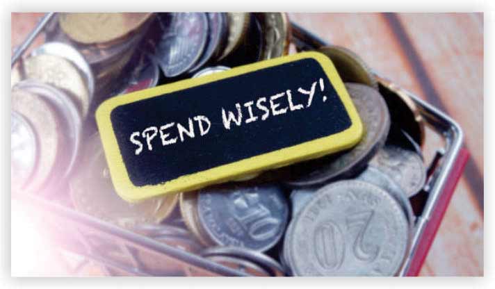 Spend wisely