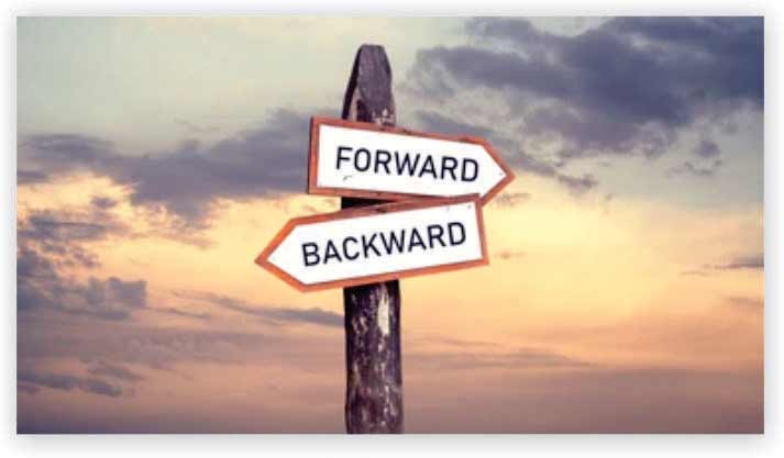 Backward and forward links