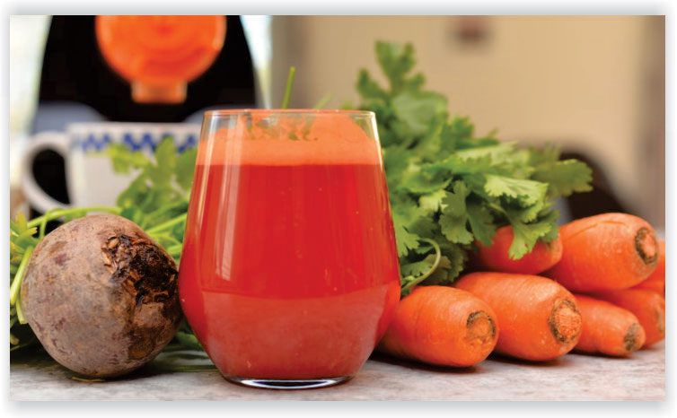 Carrot and Beetroot Juice