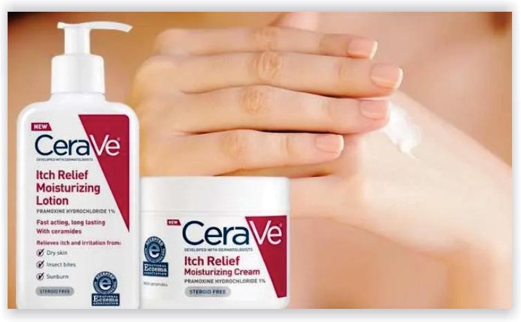 CeraVe Itch Relief Moisturizing Cream 