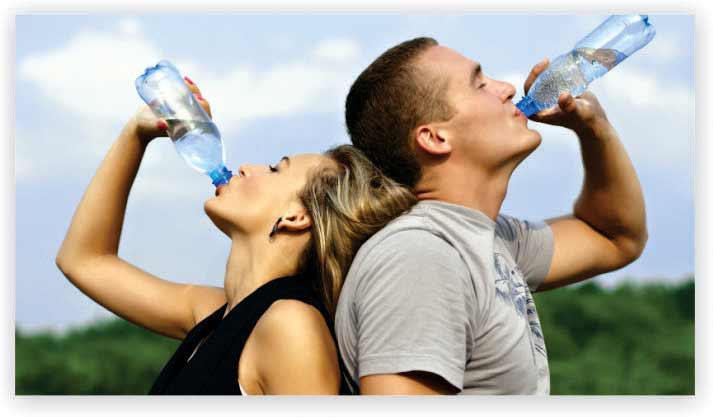 Drink a lot of water to assist your body get rid of nicotine