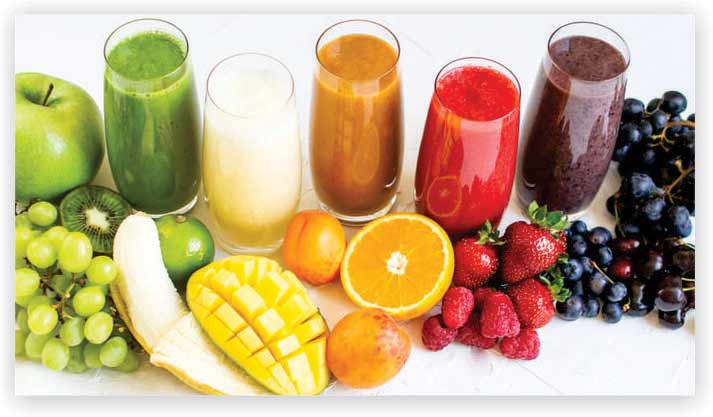 In addition to water, drink other nutritious drinks